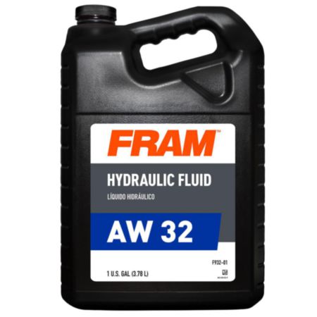 FRAM AW32 Hydraulic Fluid - 1 GL, 1 gallon bottle F932-01