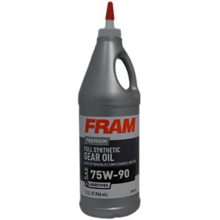 FRAM Gear Oil Full Synthetic 75W90, 1 quart bottle F685-32