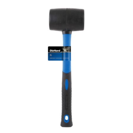 Load image into Gallery viewer, DieHard 16oz Rubber Mallet for Gentle Automotive Repairs DH50070
