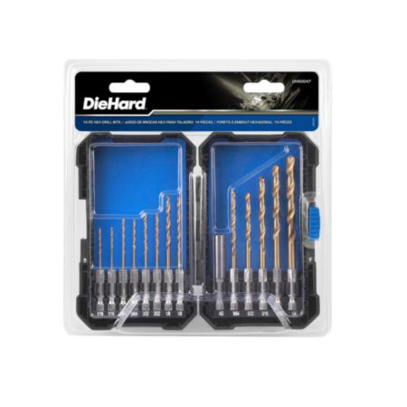 DieHard Power Tool Accessories Set, 14-Piece DH50047