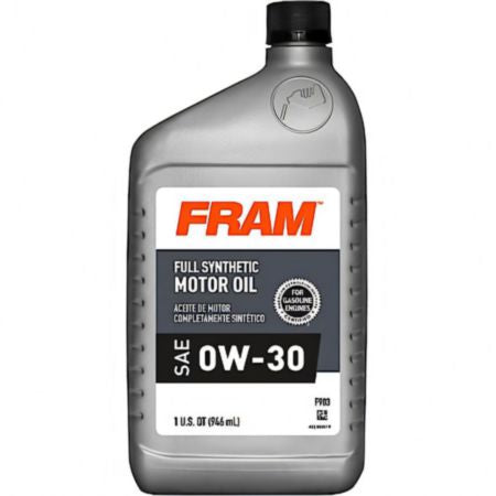 Load image into Gallery viewer, Fram 0W30 Full Synthetic Motor Oil - F903
