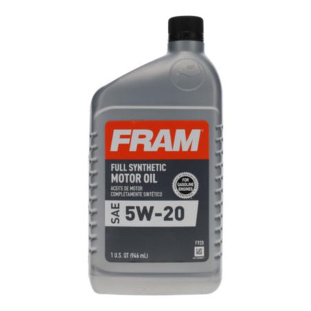 Fram 5W20 Dexos1 Gen2 Full Synthetic Motor Oil - F920