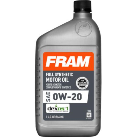 Fram 0W20 Dexos Full Synthetic Motor Oil - F900