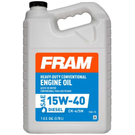 Load image into Gallery viewer, Fram 15W40 Heavy Duty Conventional Diesel Engine Oil, Gallon - F645-1G
