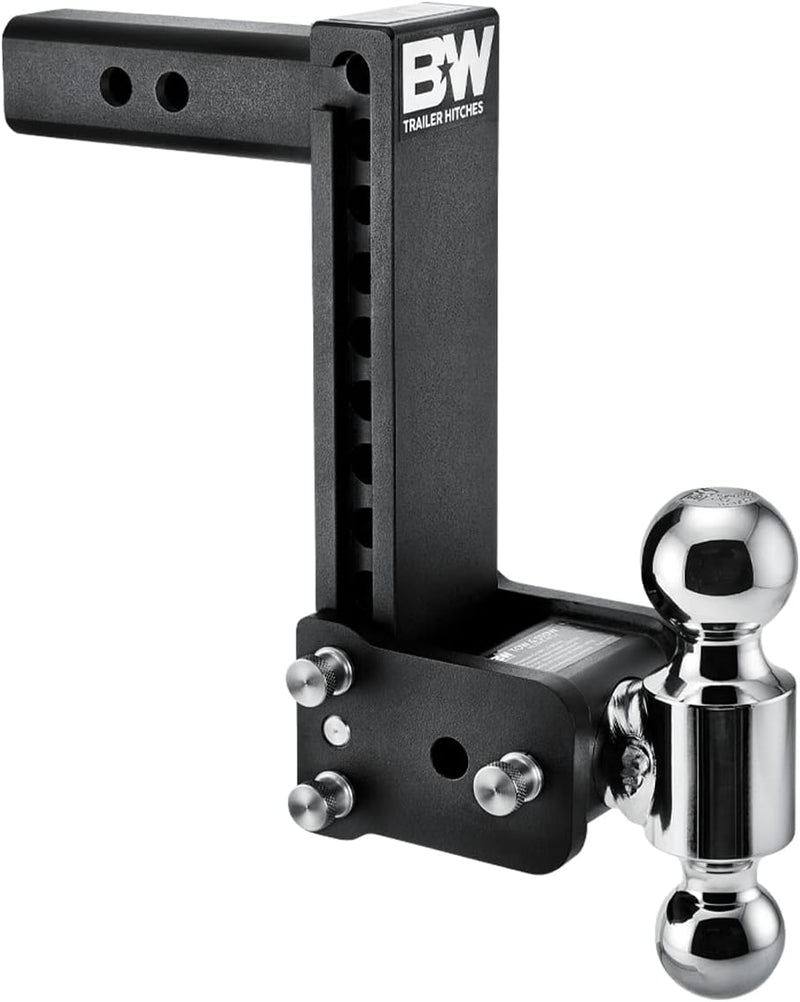 Load image into Gallery viewer, B&amp;W Trailer Hitches Tow &amp; Stow Adjustable Trailer Hitch Ball Mount - TS10043B
