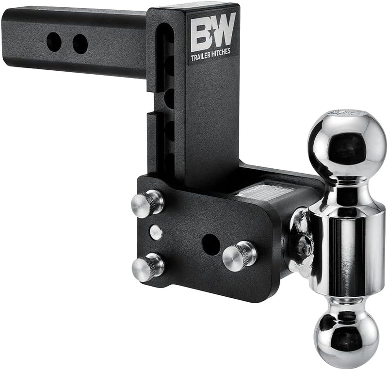 Load image into Gallery viewer, B&amp;W Trailer Hitches Tow &amp; Stow Adjustable Trailer Hitch Ball Mount - TS10037B
