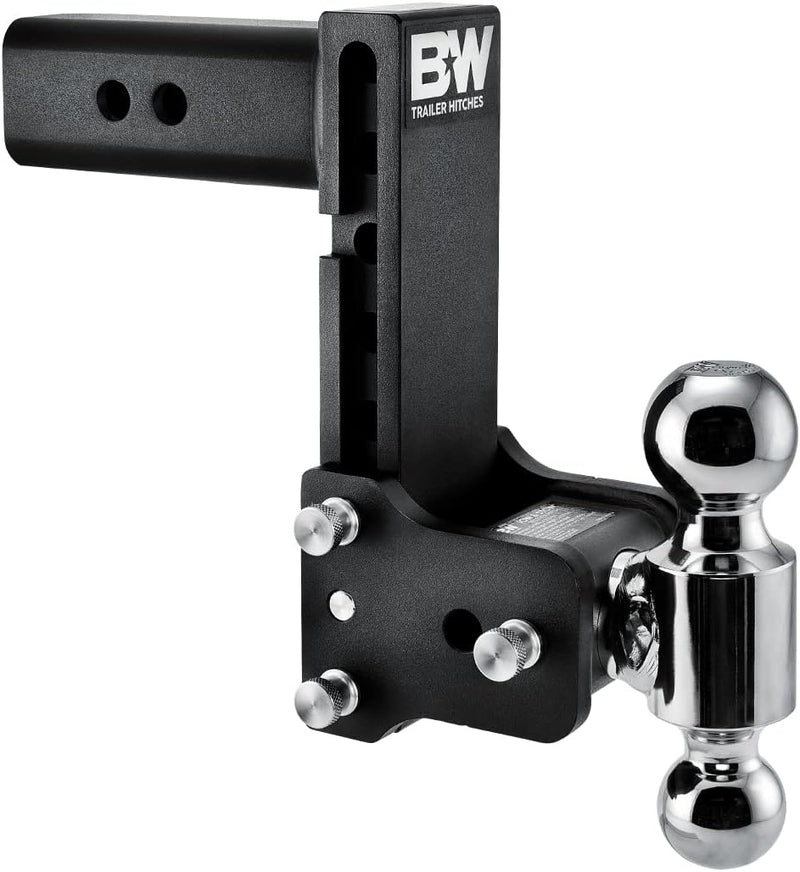 Load image into Gallery viewer, B&amp;W Trailer Hitches Tow &amp; Stow Adjustable Trailer Hitch Ball Mount - TS20040B
