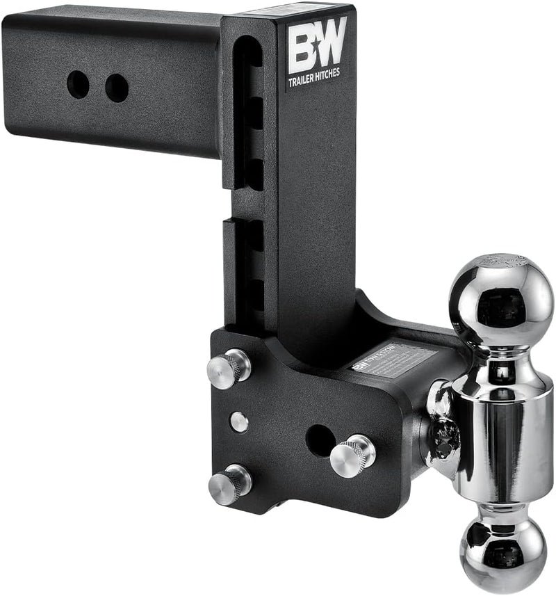 Load image into Gallery viewer, B&amp;W Trailer Hitches Tow &amp; Stow Adjustable Trailer Hitch Ball Mount - TS30040B
