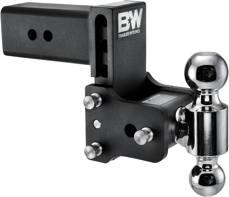 Load image into Gallery viewer, B&amp;W Trailer Hitches Tow &amp; Stow Adjustable Trailer Hitch Ball Mount - TS30037B
