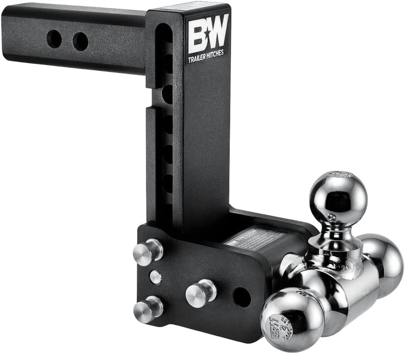 Load image into Gallery viewer, B&amp;W Trailer Hitches Tow &amp; Stow Adjustable Trailer Hitch Ball Mount - TS10049B
