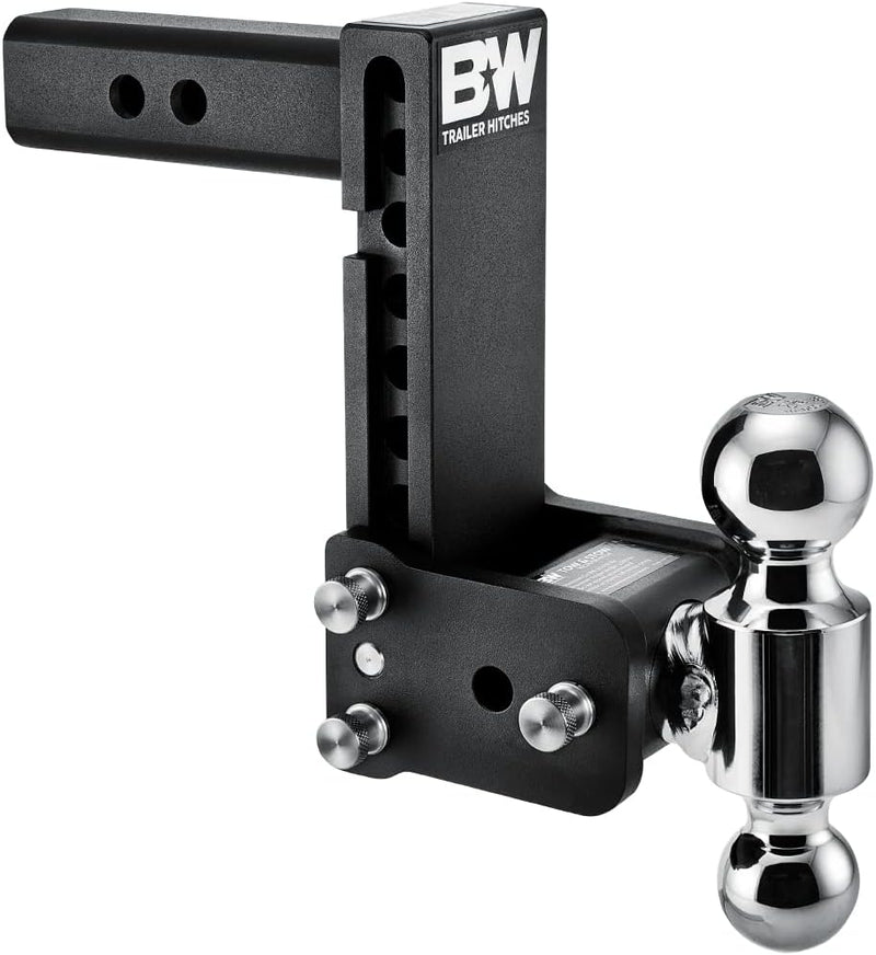 Load image into Gallery viewer, B&amp;W Trailer Hitches Tow &amp; Stow Adjustable Trailer Hitch Ball Mount - TS10040B
