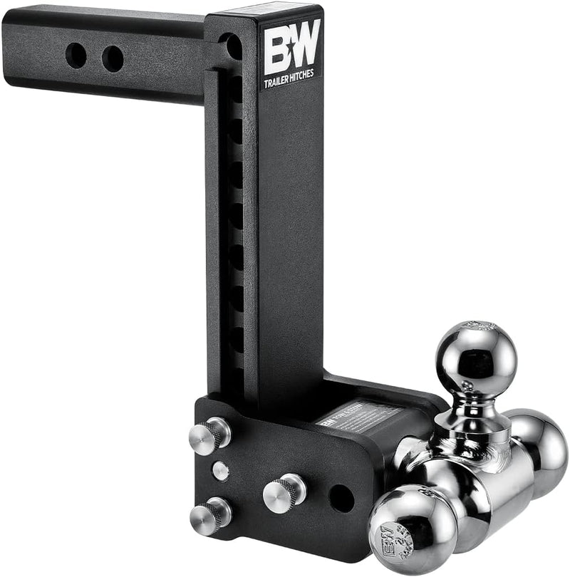 Load image into Gallery viewer, B&amp;W Trailer Hitches Tow &amp; Stow Adjustable Trailer Hitch Ball Mount - TS10050B
