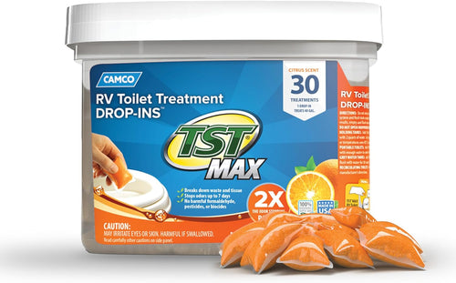 Camco TST MAX Camper / RV Toilet Treatment Drop-INs - 41183