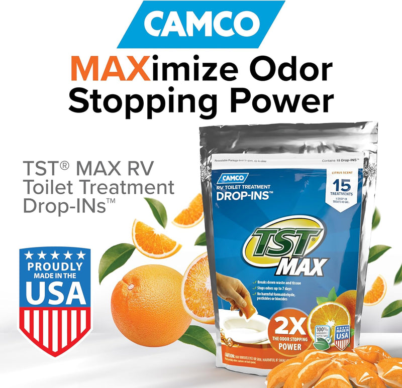 Load image into Gallery viewer, Camco TST MAX Camper / RV Toilet Treatment Drop-INs - 41189
