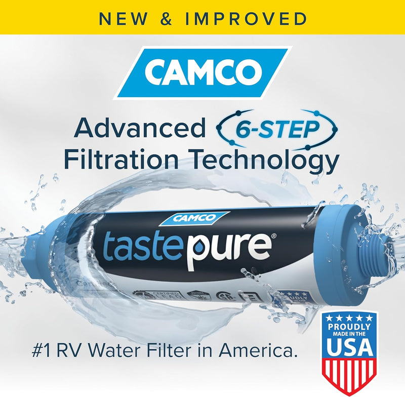 Load image into Gallery viewer, Camco TastePURE RV Water Filter - 2 Pack - 40045
