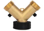 Load image into Gallery viewer, Camco Solid Brass Water Y Valve 20123
