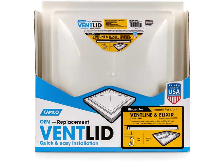 Load image into Gallery viewer, Camco Vent Lid, Fit Ventline Pre 08 &amp; 94 &amp; Newer Elixir - 40185
