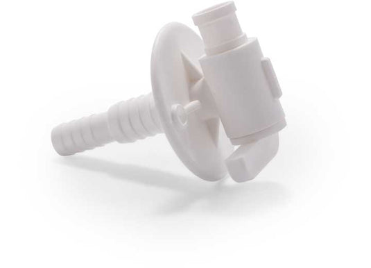 Camco RV Water Tank Drain Valve-3/4-Inch or 1/2-Inch Vinyl Tubing - 22223