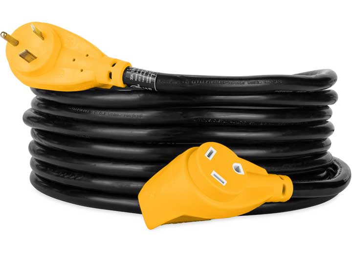 Load image into Gallery viewer, Camco Power Grip 25-Ft 30 Amp RV Extension Cord - 55191
