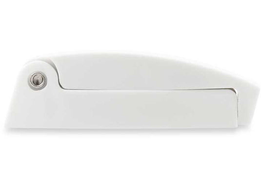 Camco White RV Baggage Door Catch - 44173