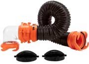 Load image into Gallery viewer, Camco RhinoFLEX Tote Tank 3-Ft RV Sewer Hose Kit  - 39768
