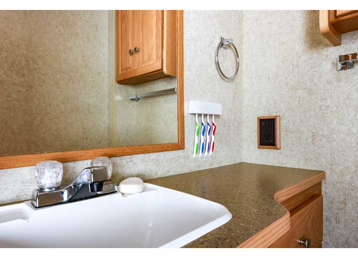 Load image into Gallery viewer, Camco A Pop-A-Toothbrush Wall Mounted - 57204
