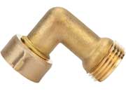 Camco 90-Degree Hose Elbow For RVs - Solid Brass Construction-22505