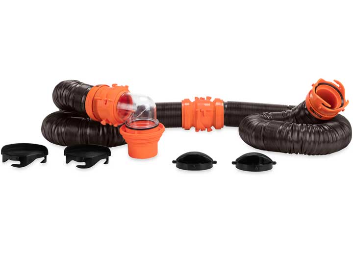 Load image into Gallery viewer, Camco 20&#39; RhinoFLEX 20-Foot RV Sewer Hose Kit - 39741
