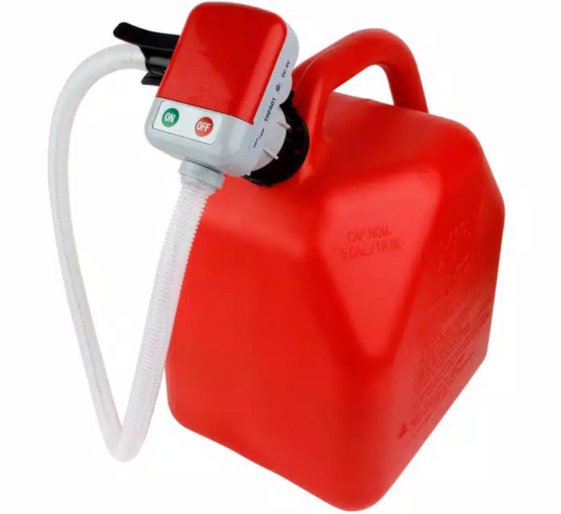 Load image into Gallery viewer, 2.4 gal per minute fuel transfer pump for gas cans and jugs with auto shut off.
