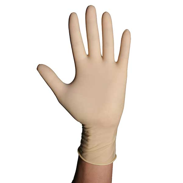 Load image into Gallery viewer, GripProtect latex exam glove 8 mil natural color
