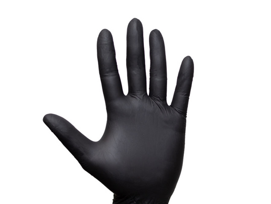 GripProtect black 5mil nitrile exam glove