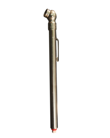 Load image into Gallery viewer, Milton pencil air pressure tire gauge ranging from 20-120 PSI
