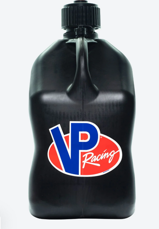 VP Racing 5.5gal Black, Red, and Blue fuel jug with 14in hose 3582