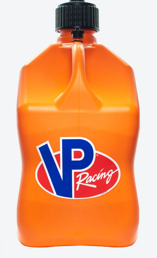 Load image into Gallery viewer, VP Racing 5.5gal Orange fuel jug with 14in hose 3572
