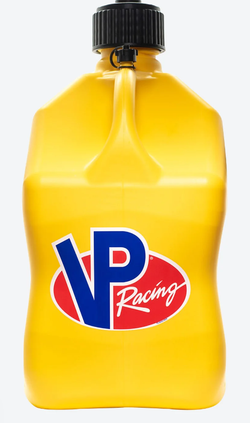 Load image into Gallery viewer, VP Racing 5.5gal Yellow fuel jug with 14in hose 3552
