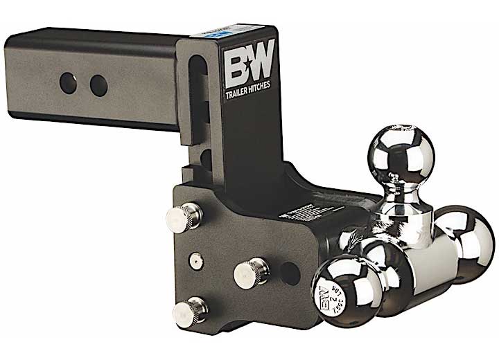 Load image into Gallery viewer, B&amp;W Trailer Hitches Tow &amp; Stow Adjustable Trailer Hitch Ball Mount - TS20048B
