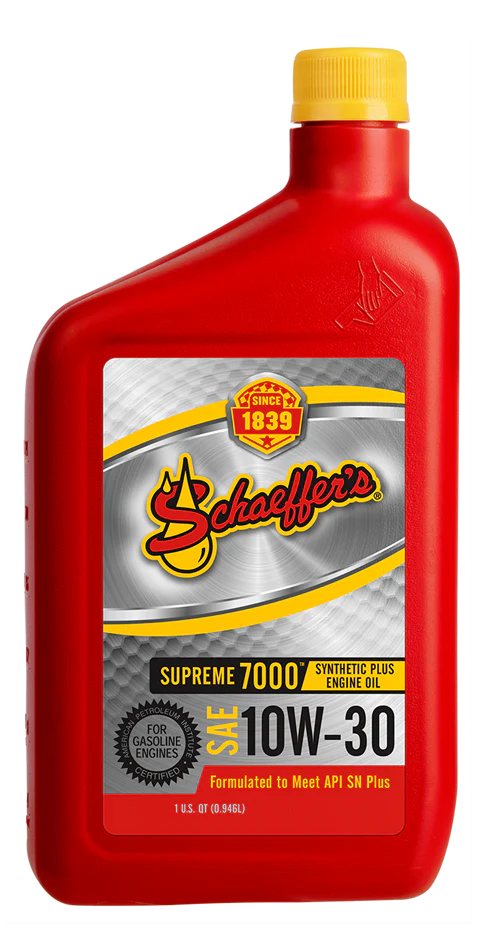 SCHAEFFER'S SUPREME 7000 10W-30 QUART - 0703-012