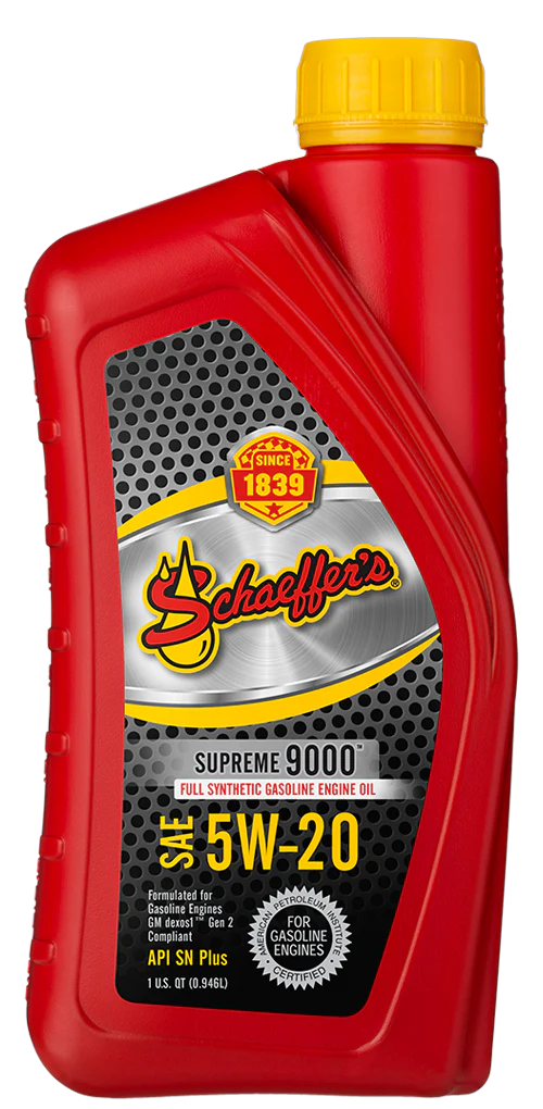 SCHAEFFER'S SUPREME 9000 5W-20 - QUART - 9004-012